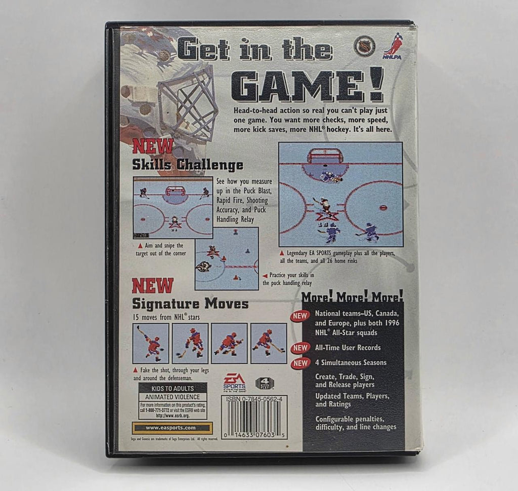 NHL 95, NHL 96 & NHL 97 — Hockey Bundle (Sega Genesis)