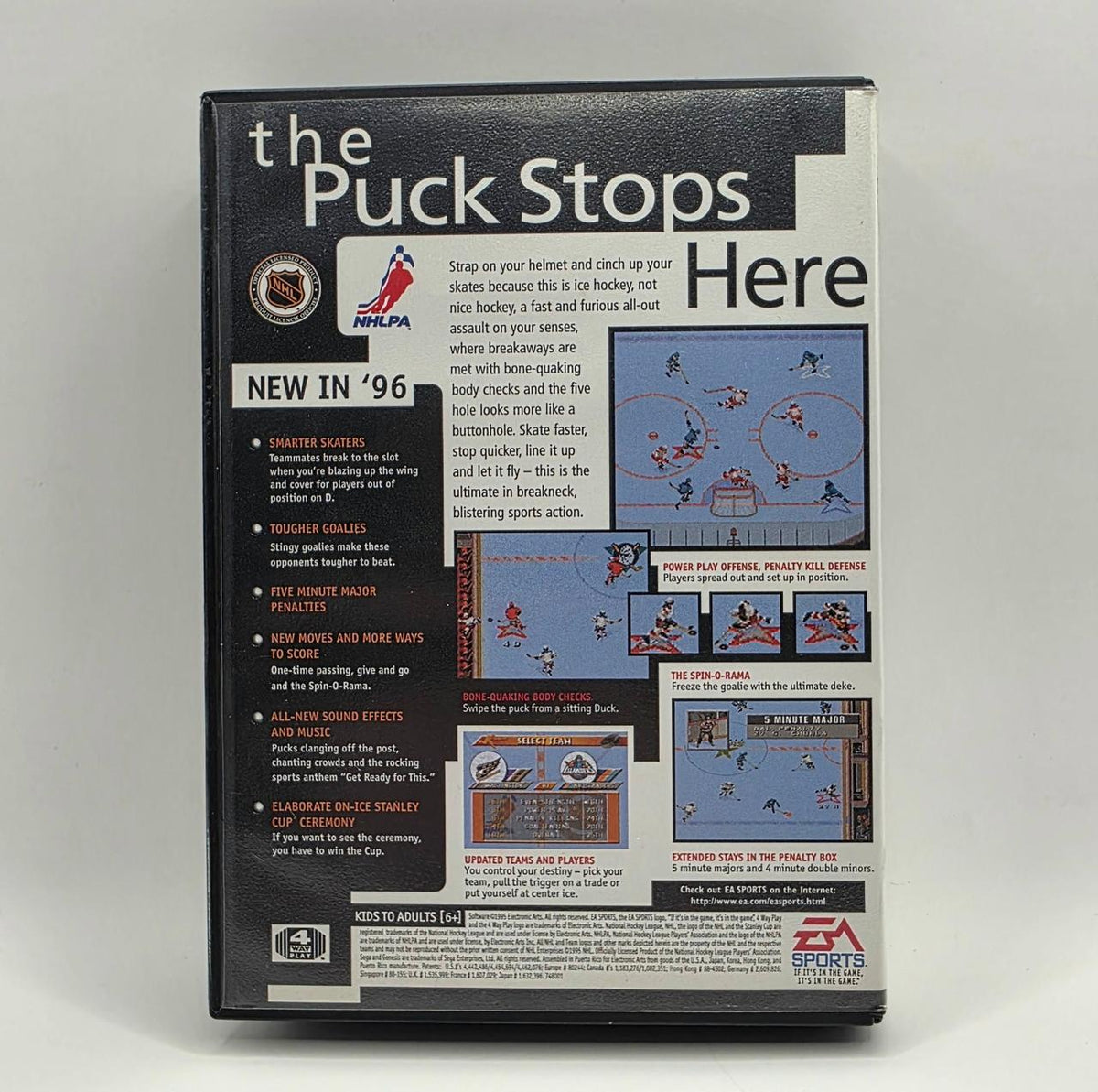 NHL 95, NHL 96 & NHL 97 — Hockey Bundle (Sega Genesis)