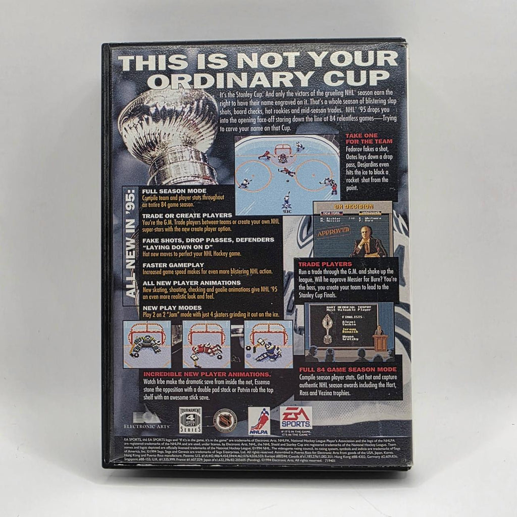 NHL 95, NHL 96 & NHL 97 — Hockey Bundle (Sega Genesis)