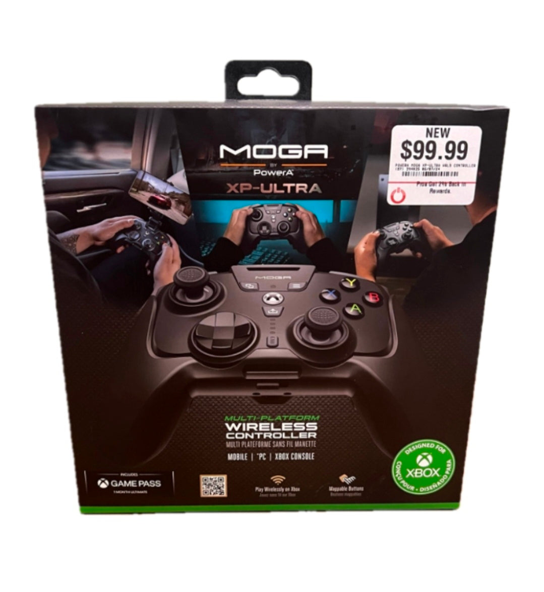 MOGA by PowerA XP-ULTRA Multi-Platform Wireless Controller — New