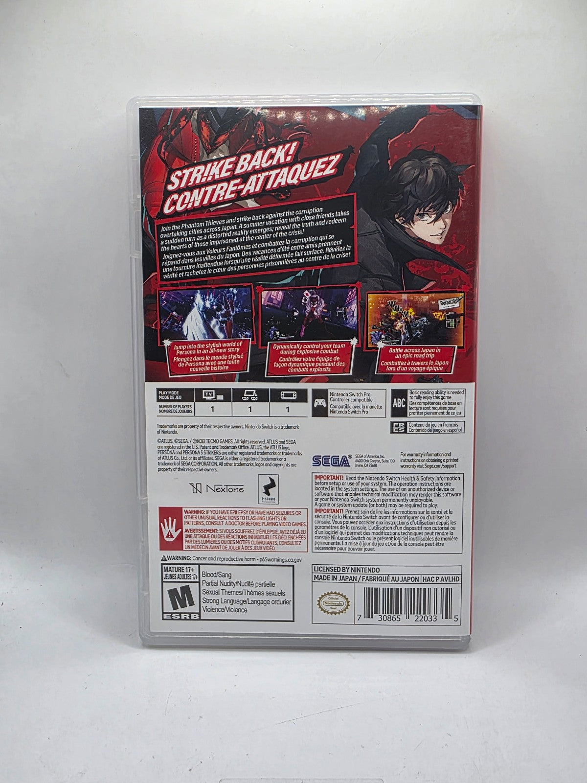 Persona 5 Strikers for Nintendo Switch
