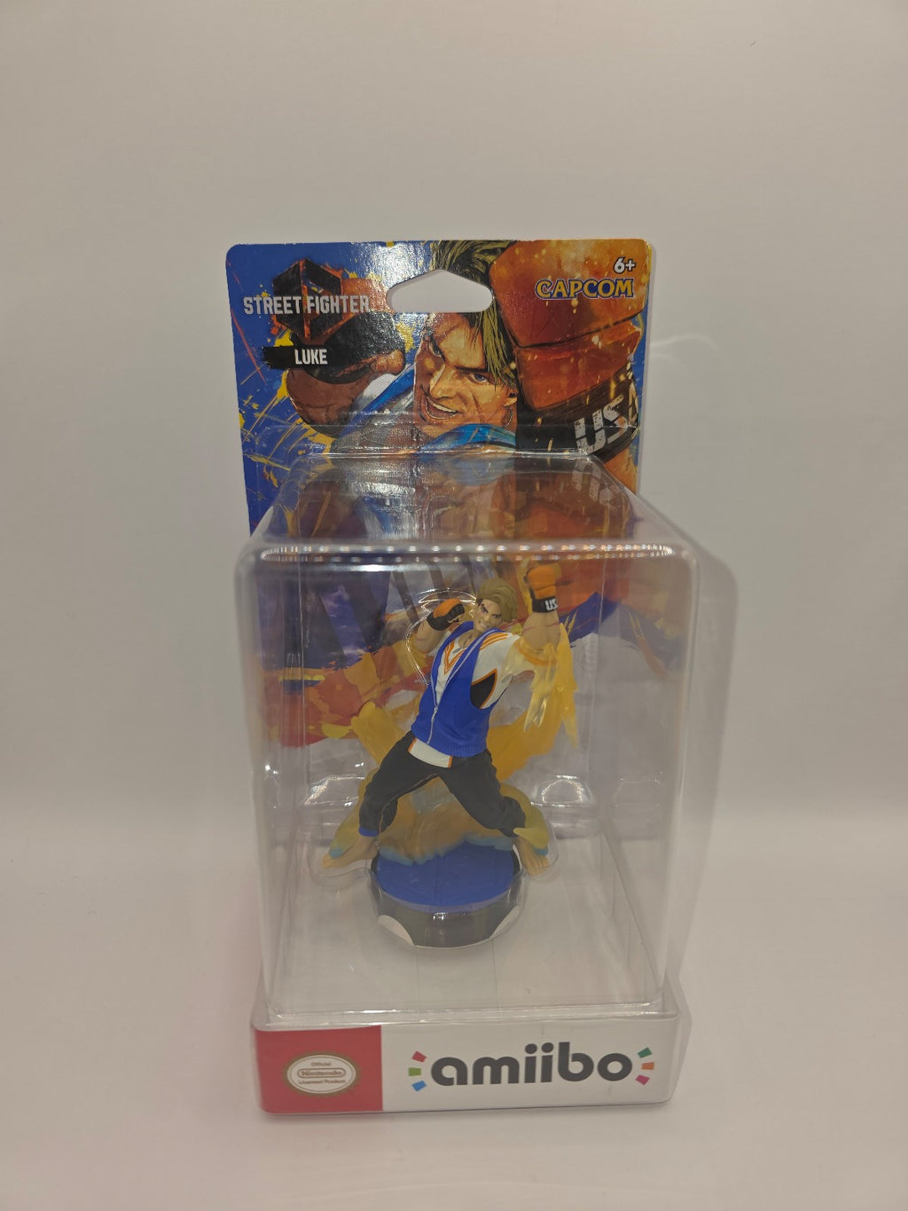 Street Fighter Luke amiibo — Factory Sealed