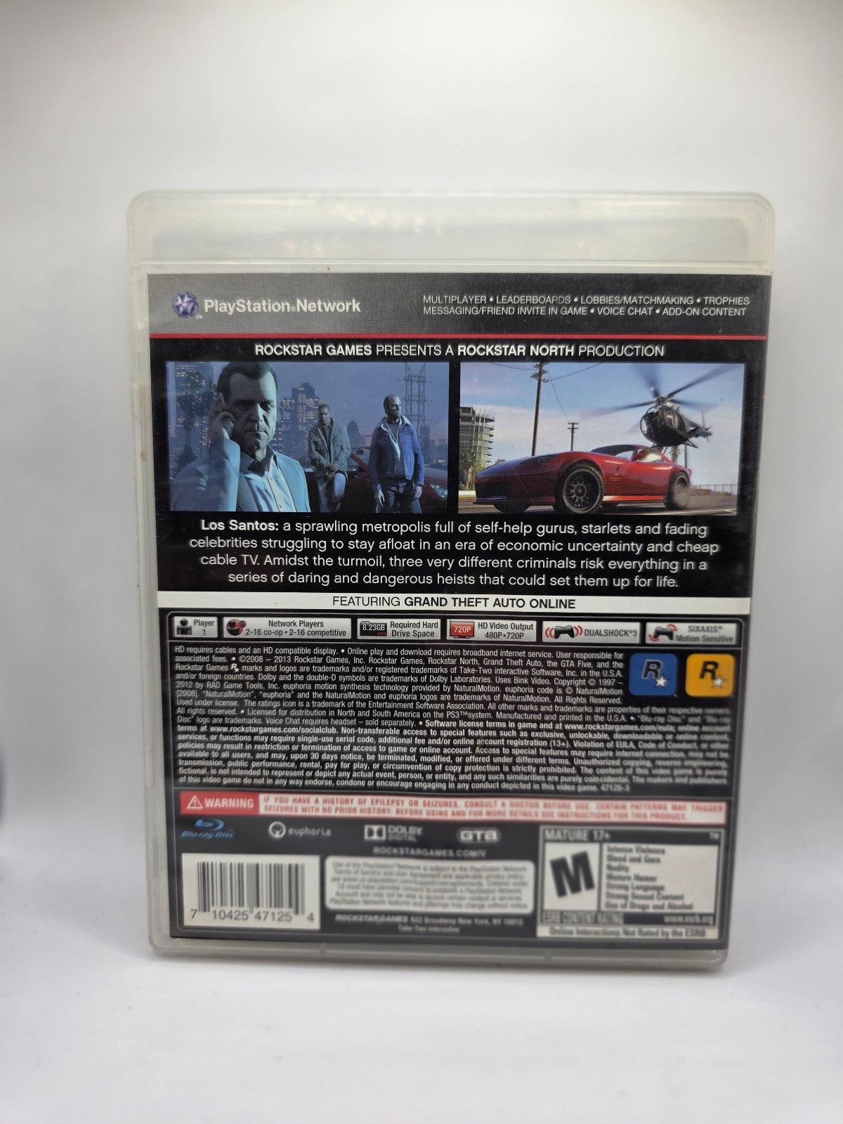 Grand Theft Auto V for PlayStation 3