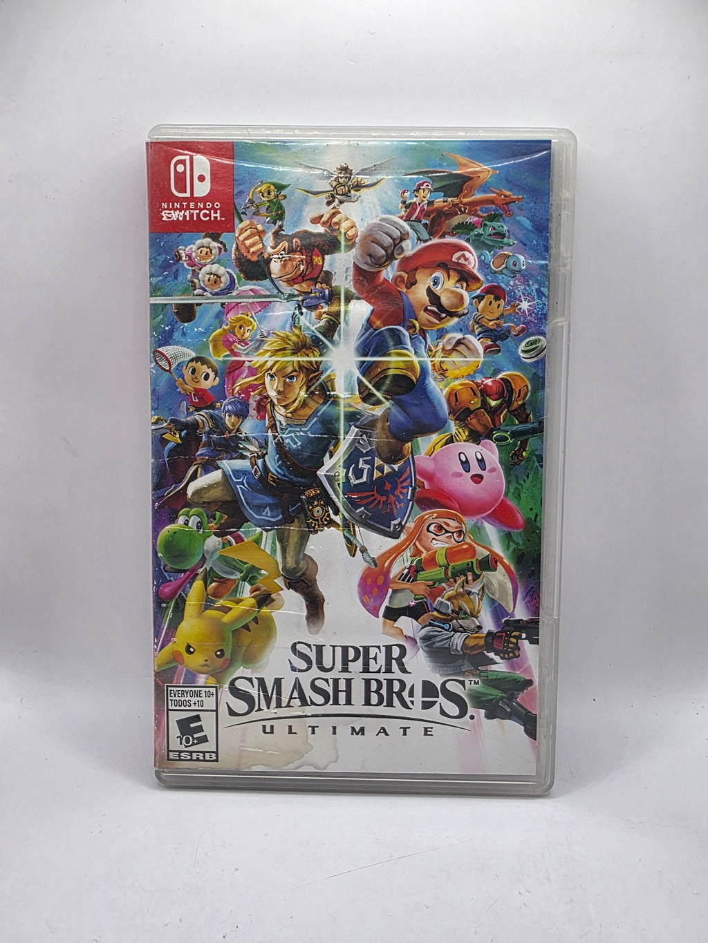 Super Smash Bros. Ultimate for Nintendo Switch — Case & Artwork Only (No Game)