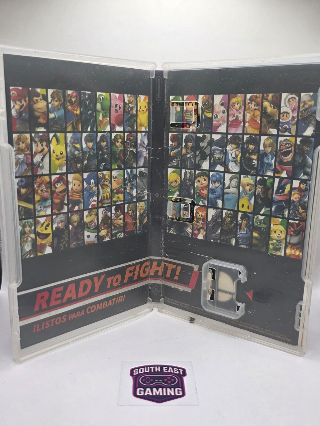 Super Smash Bros. Ultimate for Nintendo Switch — Case & Artwork Only (No Game)