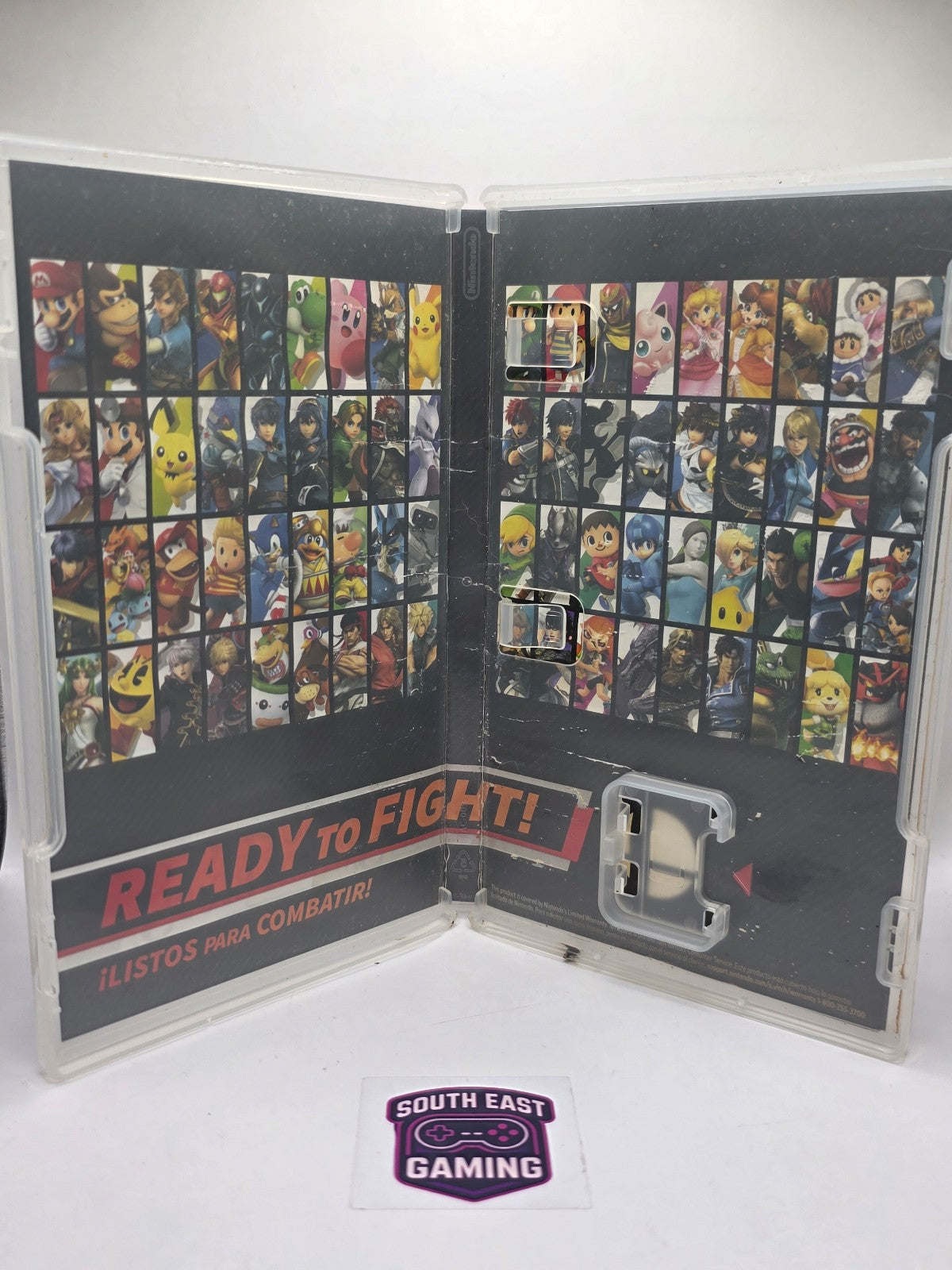 Super Smash Bros. Ultimate for Nintendo Switch — Case & Artwork Only (No Game)
