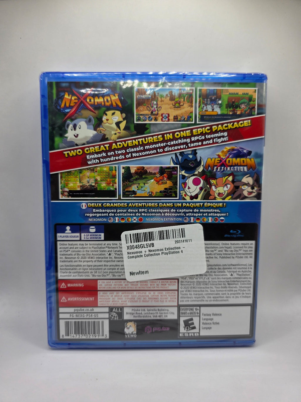 Nexomon + Nexomon Extinction Complete Collection for PlayStation 4