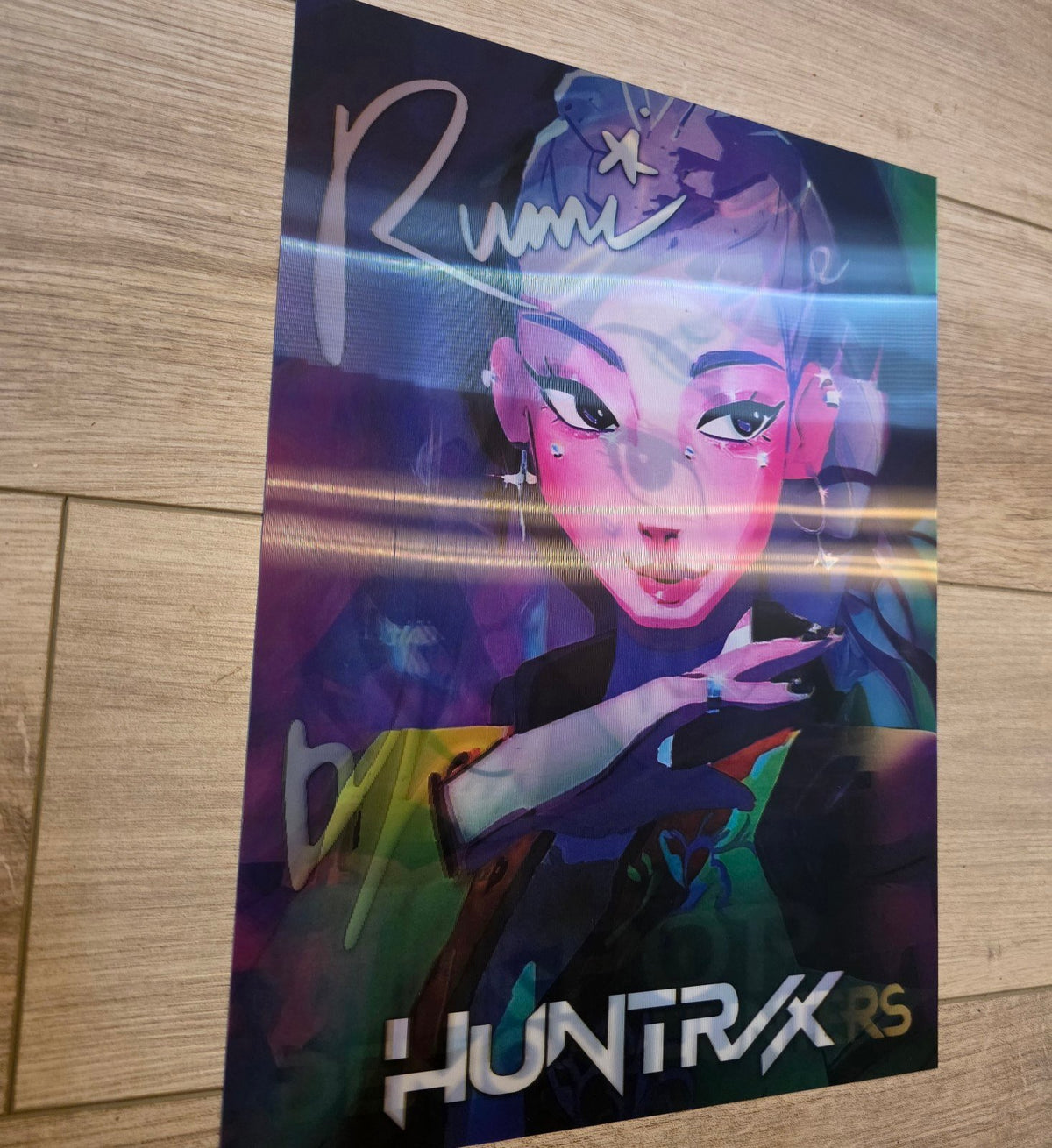 K-Pop Demon Hunters 3D Holographic Lenticular Poster 12×16 — New