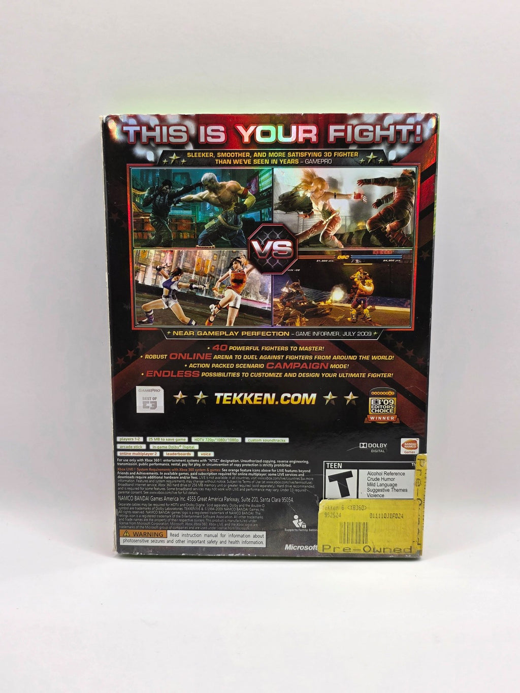 Tekken 6 for Xbox 360