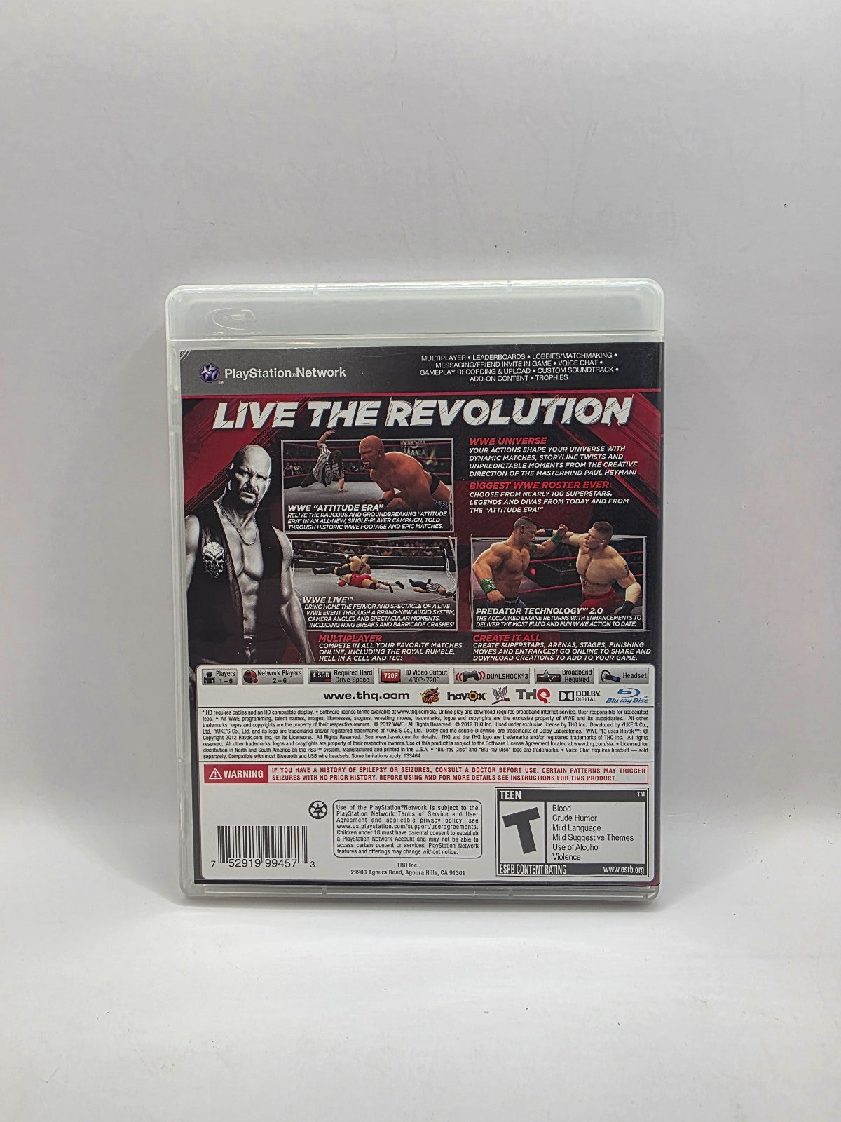 WWE '13 for PlayStation 3