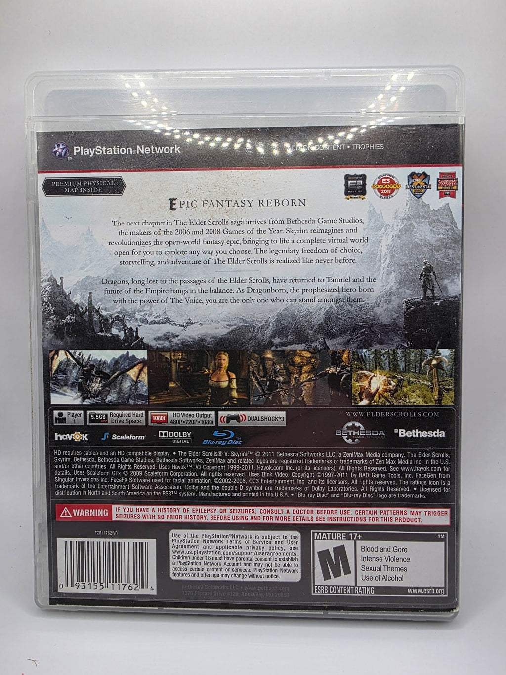 The Elder Scrolls V: Skyrim for PlayStation 3