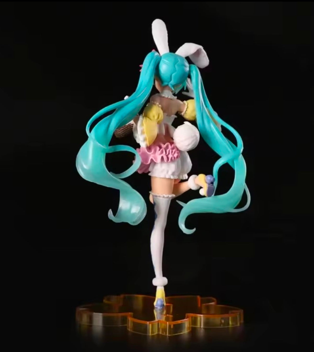 Hatsune Miku Easter Bunny Outfit Figure — Pastel Spring (New, No Box)