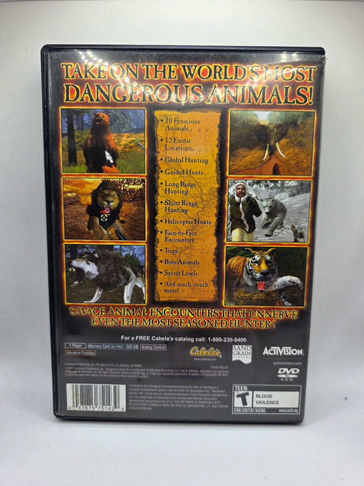 Dangerous Hunts 2 for PlayStation 2