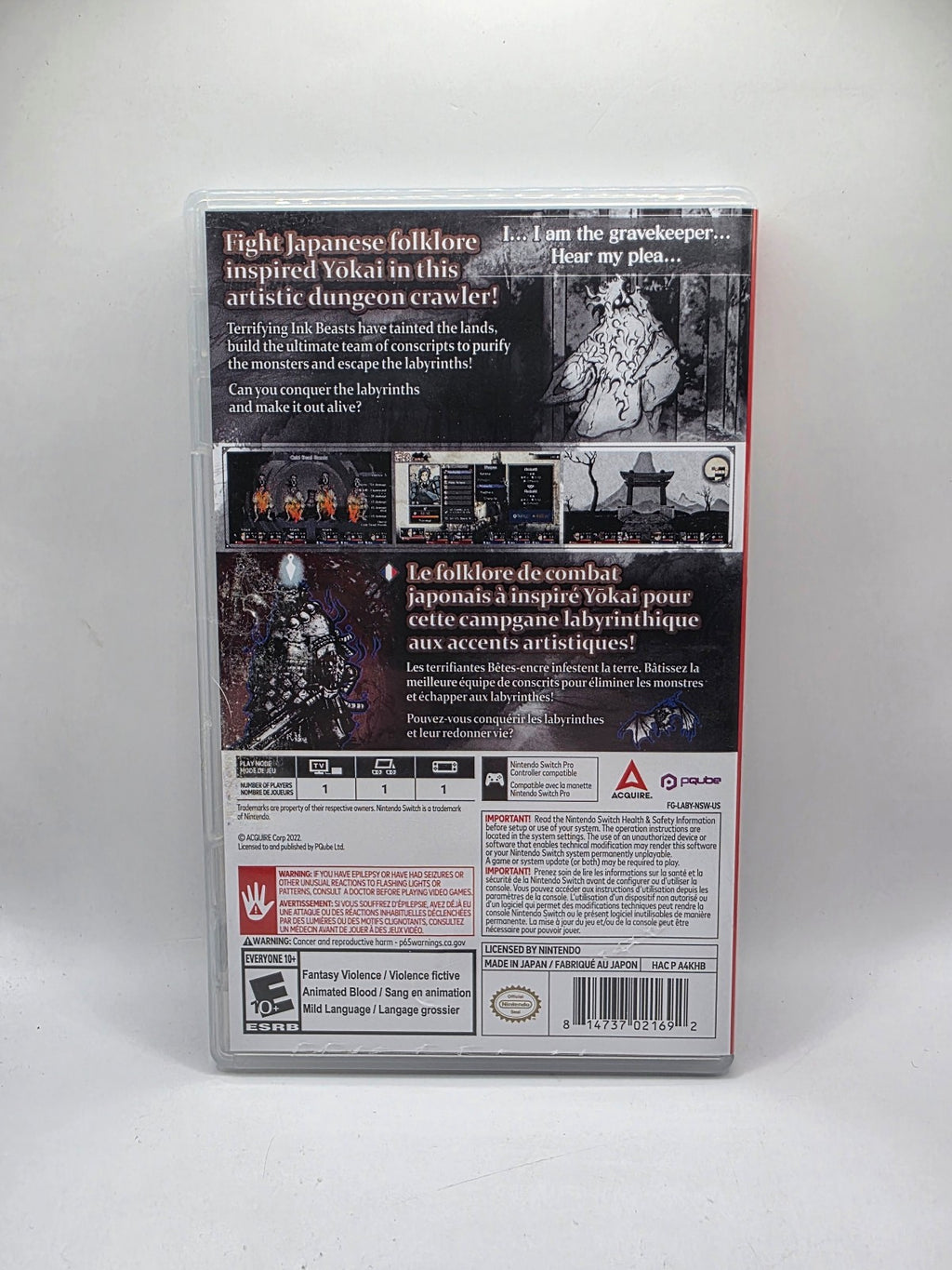 Labyrinth of Zangetsu for Nintendo Switch