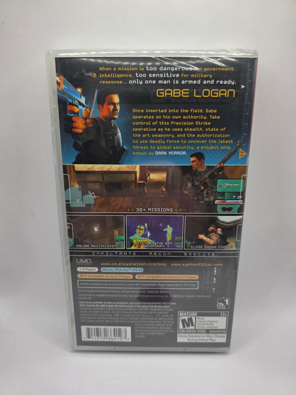 Syphon Filter: Dark Mirror for PSP