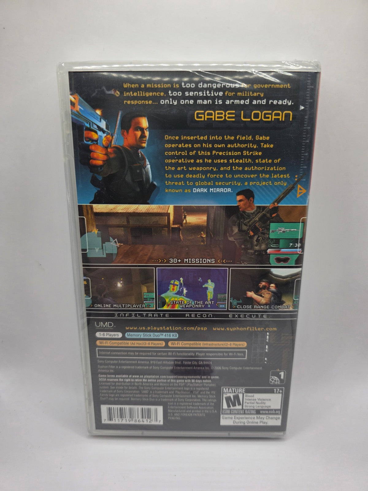 Syphon Filter: Dark Mirror for PSP