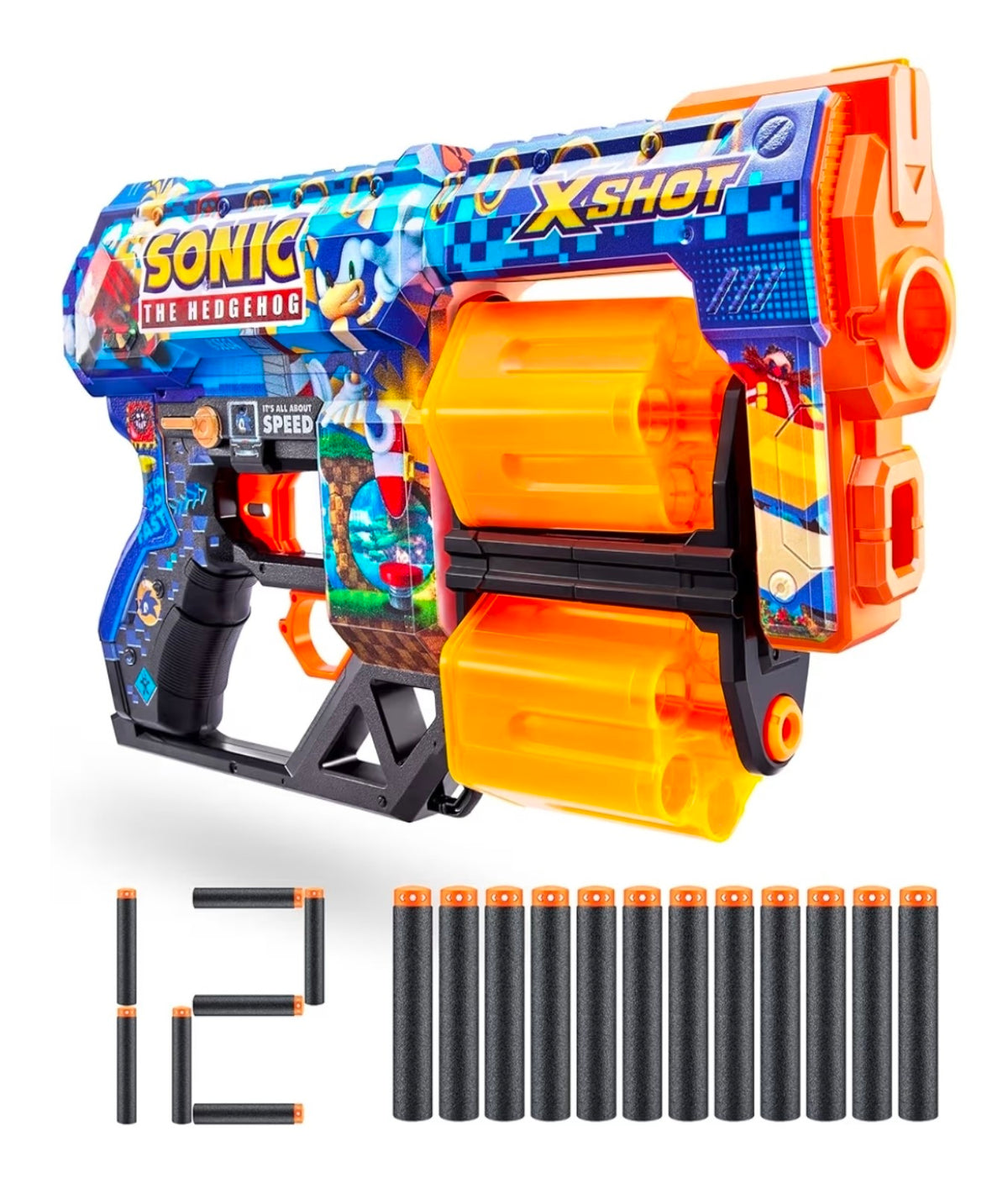 Xshot Nerf Blaster Featuring Sonic the Hedgehog