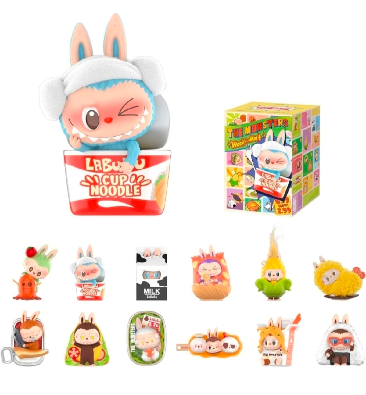 POP MART Labubu Wacky Mart Blind Box — Unopened