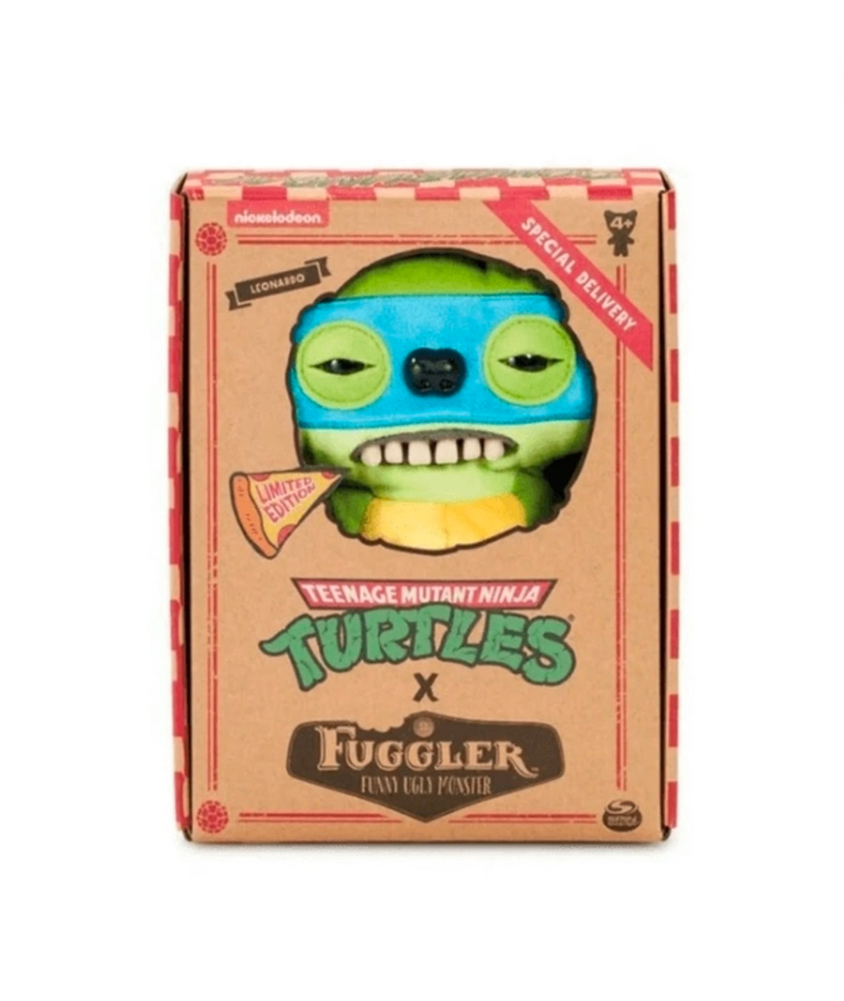 TMNT Fuggler Leonardo Plush — Limited Edition (New)