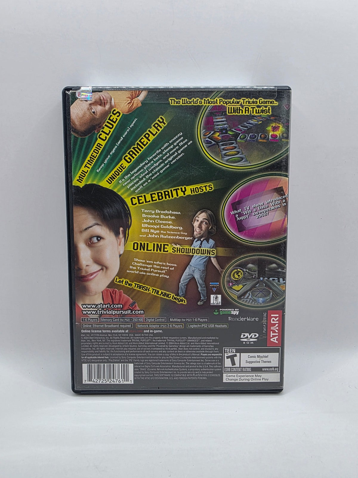 Trivial Pursuit Unhinged for PlayStation 2