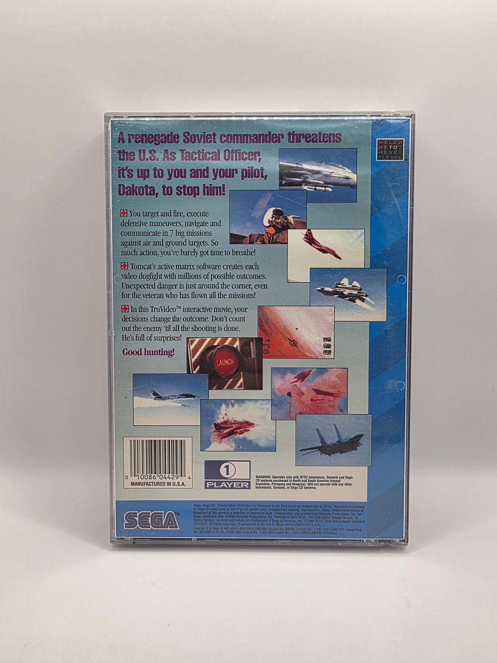 Tomcat Alley for Sega CD