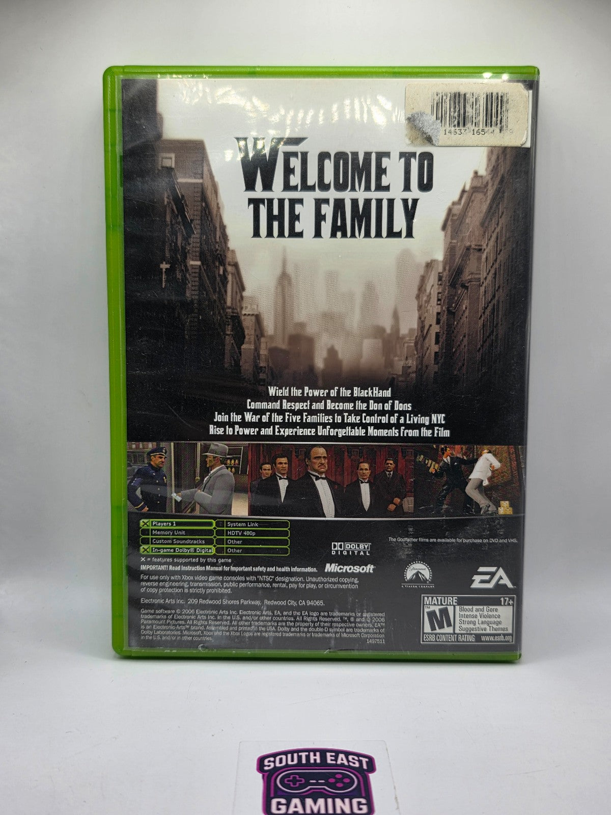 The Godfather: The Game for Xbox