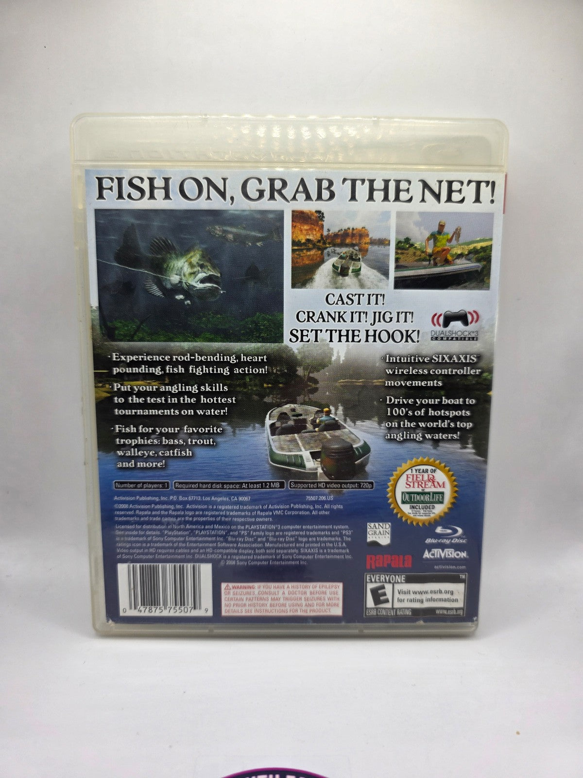 Rapala Fishing Frenzy 2009 for PlayStation 3