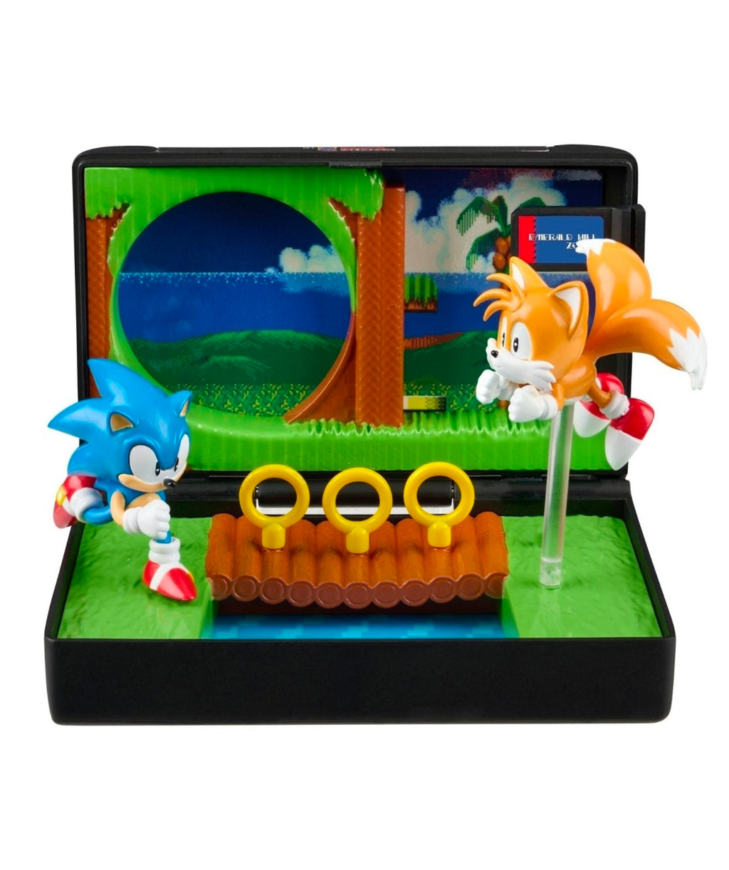 Console Heroes Sonic the Hedgehog 2 Emerald Hill Zone Diorama — Sealed
