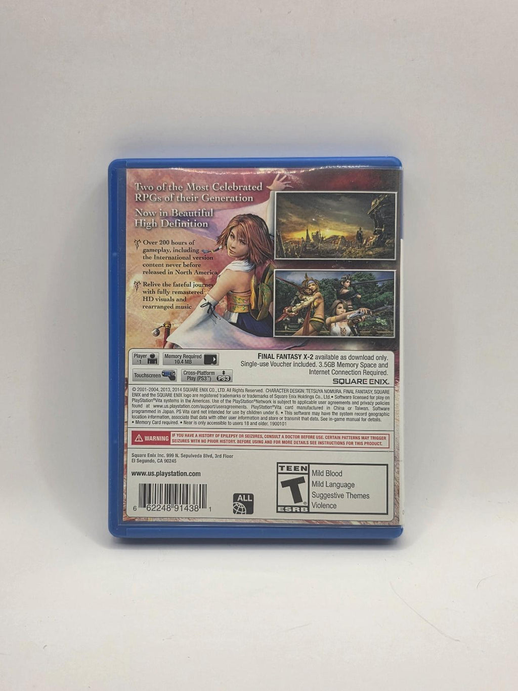 Final Fantasy X/X-2 HD Remaster (PS Vita)
