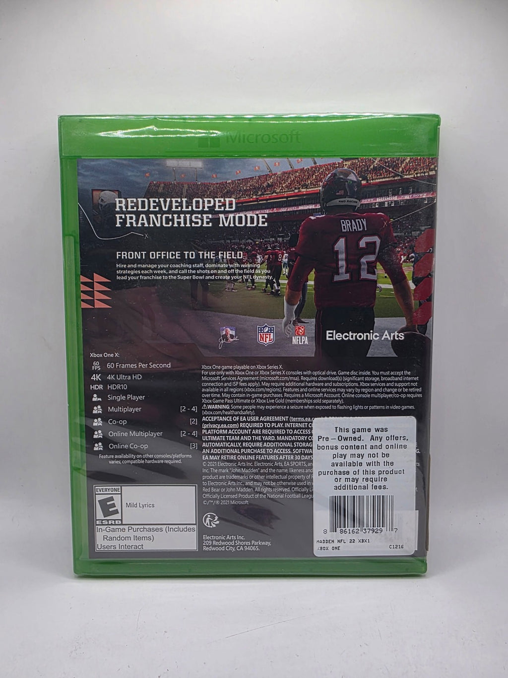 Madden NFL 22 for Xbox One and Xbox Series X