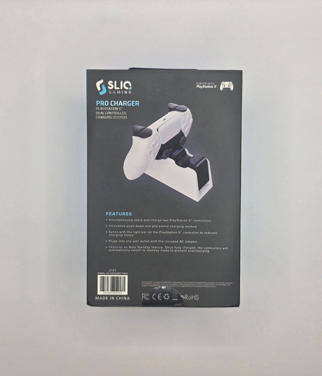 PS5 DualSense Dual Controller Charging Station — Factory Sealed
