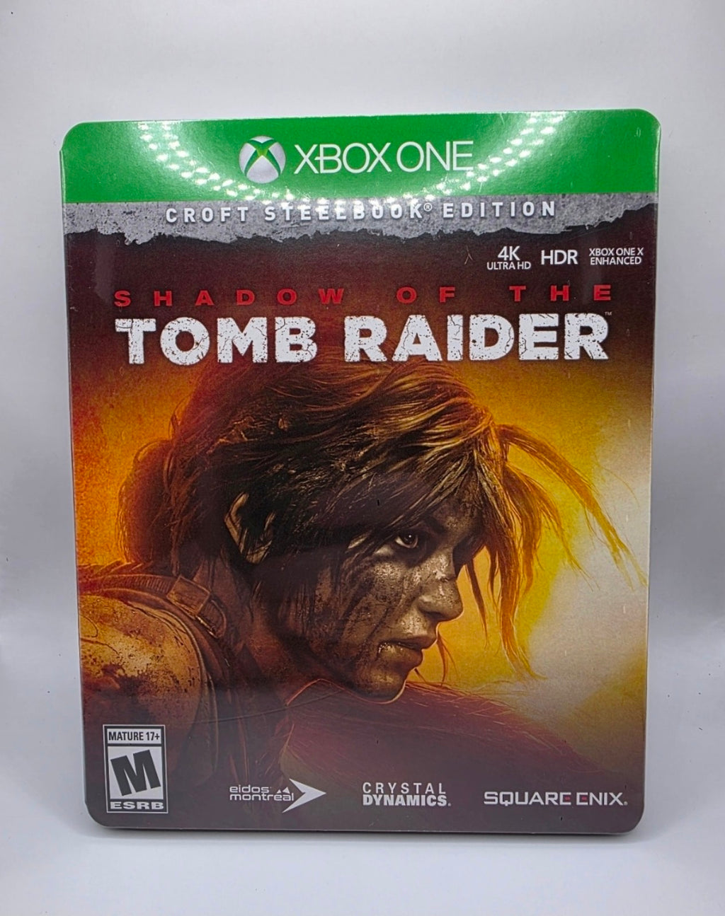 Shadow of the Tomb Raider Croft Steelbook Edition for Xbox One — Sealed