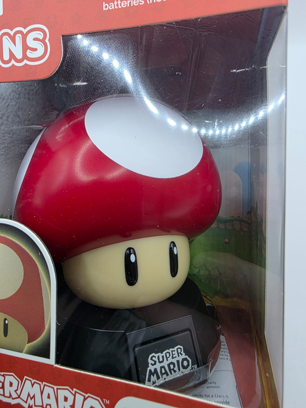 Paladone Super Mario Super Mushroom Light #001 — Tabletop Lamp (Sealed)