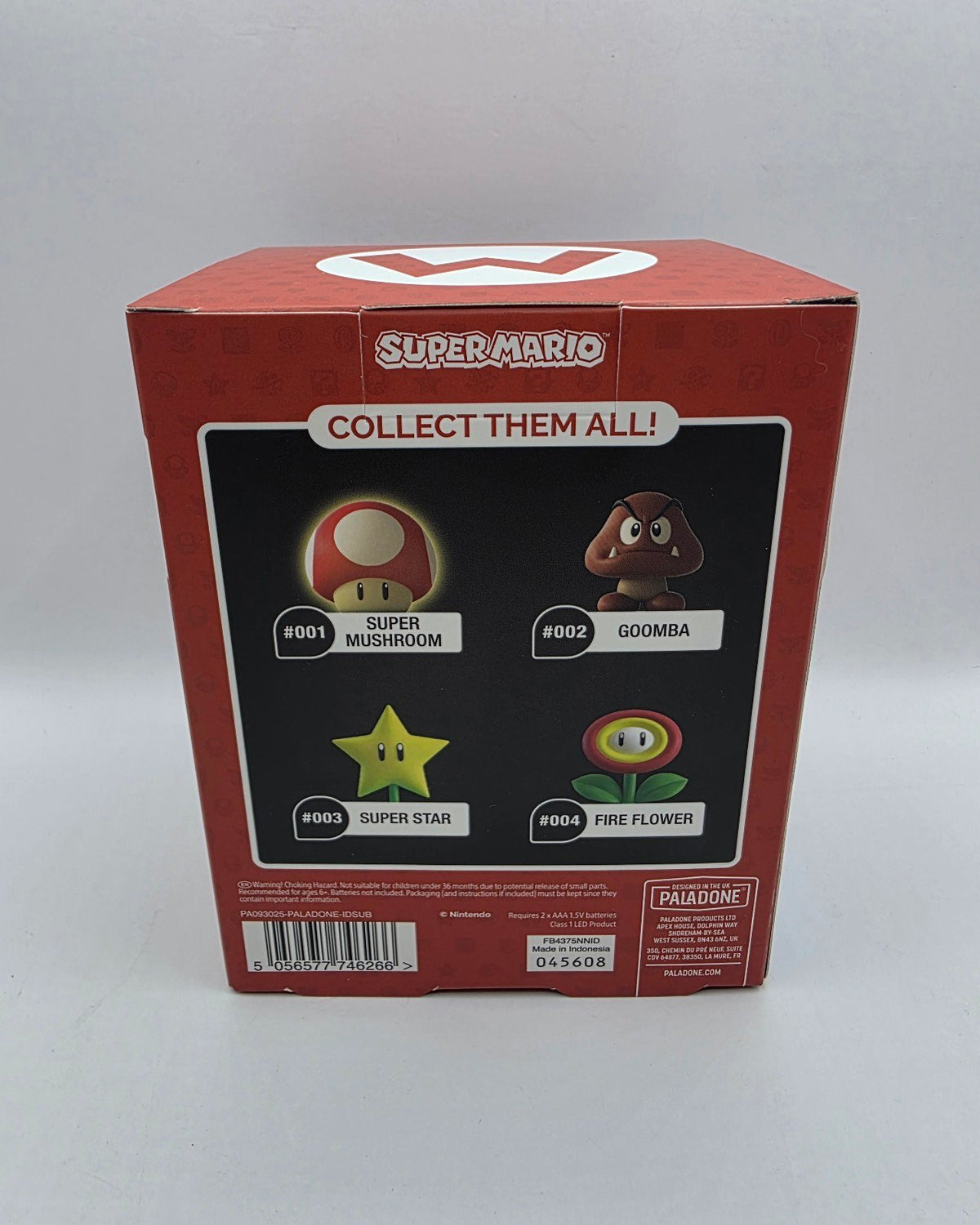 Paladone Super Mario Super Mushroom Light #001 — Tabletop Lamp (Sealed)
