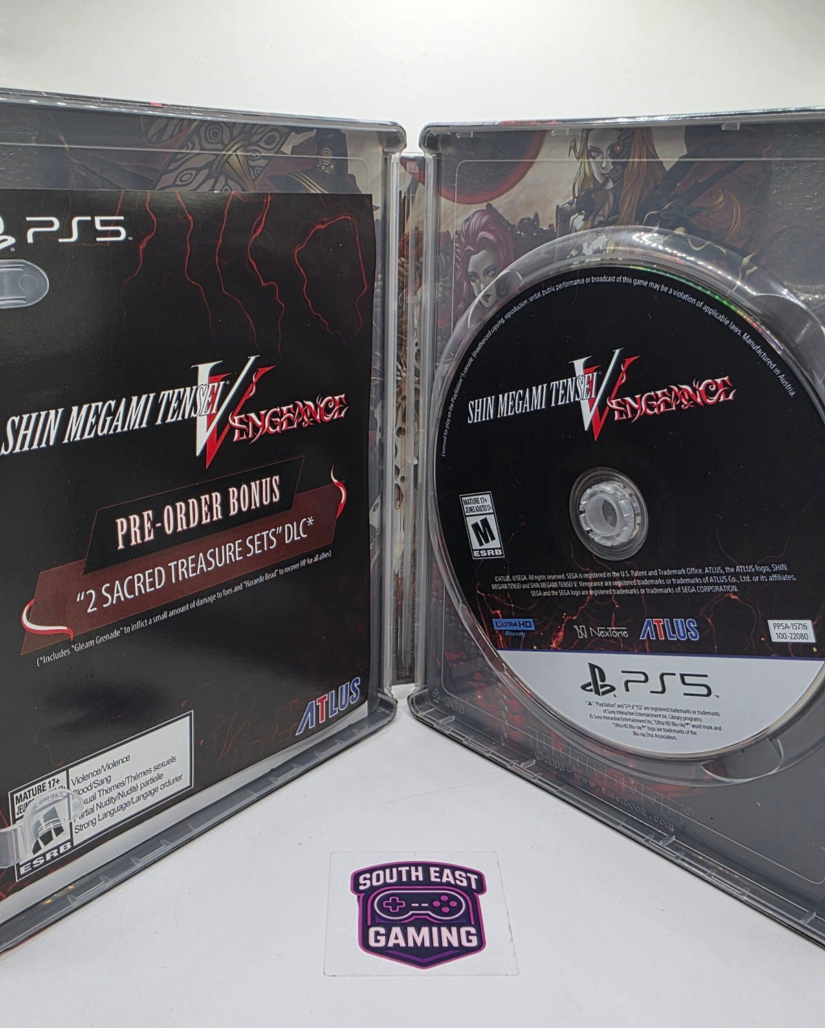 Shin Megami Tensei V: Vengeance Steelbook Edition for PlayStation 5