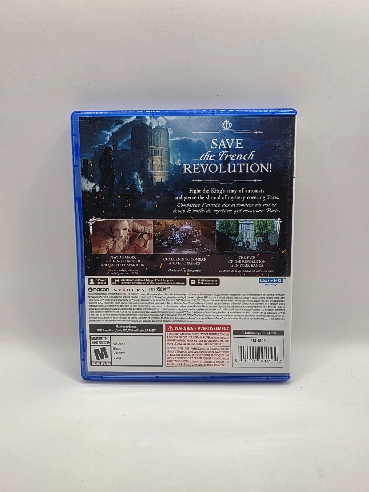 Steelrising for PlayStation 5