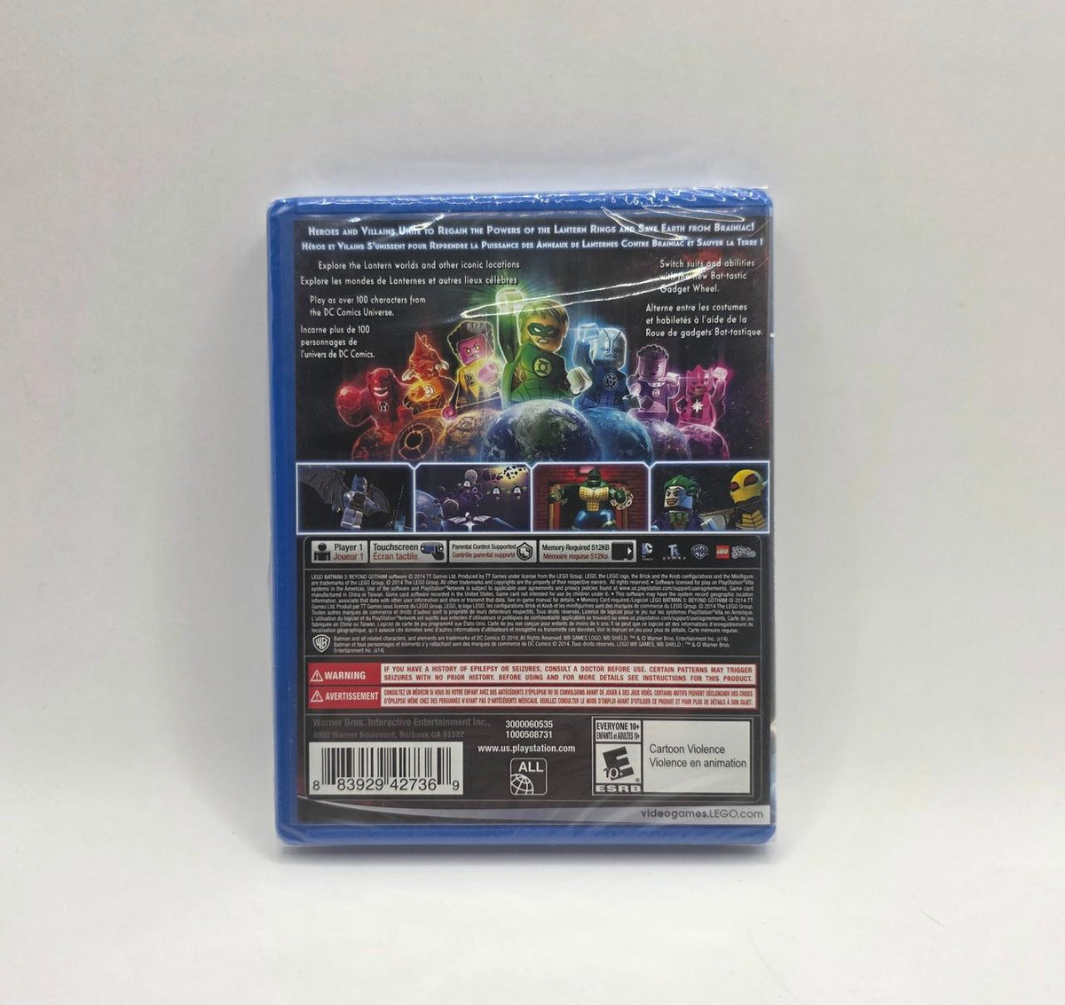 LEGO Batman 3: Beyond Gotham — Factory Sealed (PS Vita)