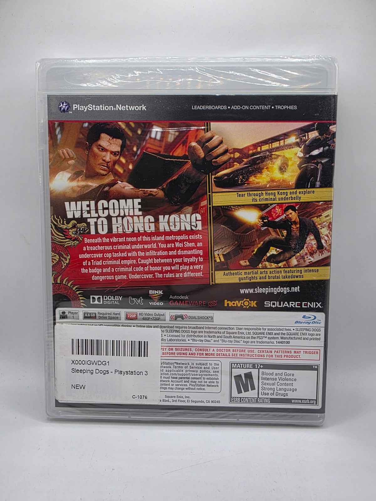 Sleeping Dogs for PlayStation 3