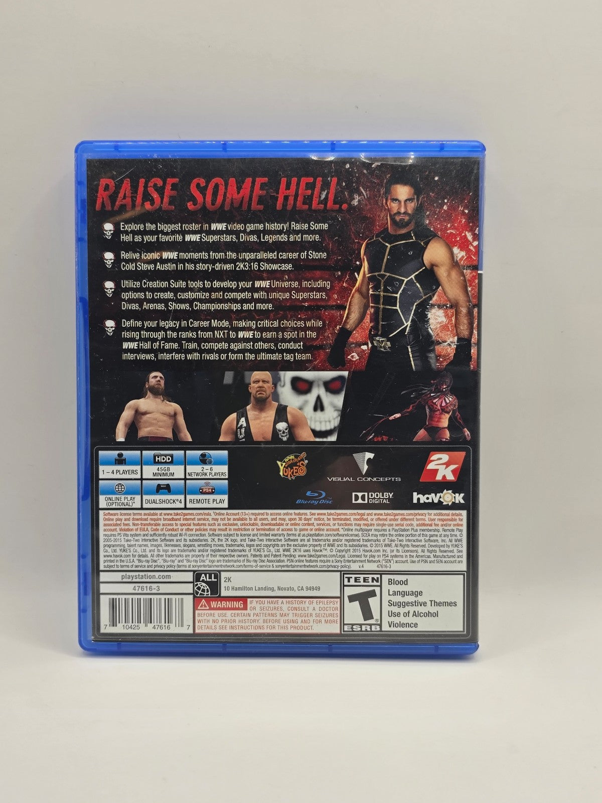 WWE 2K16 (PS4 / PS5)