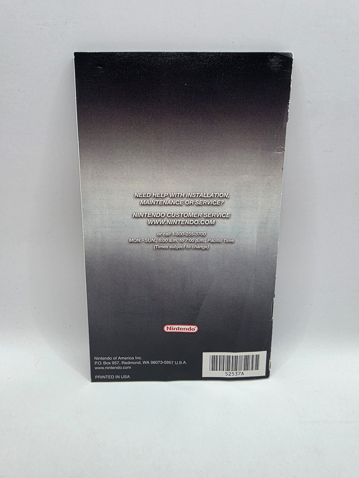 The Legend of Zelda Collector’s Edition GameCube — Manual / Booklet Only