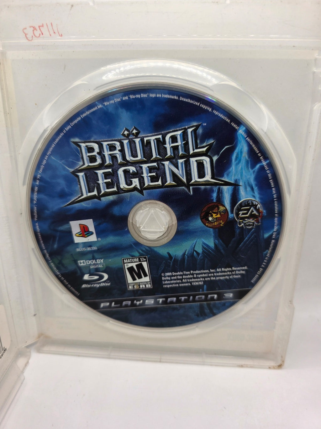 Brütal Legend for PlayStation 3 — Disc Only