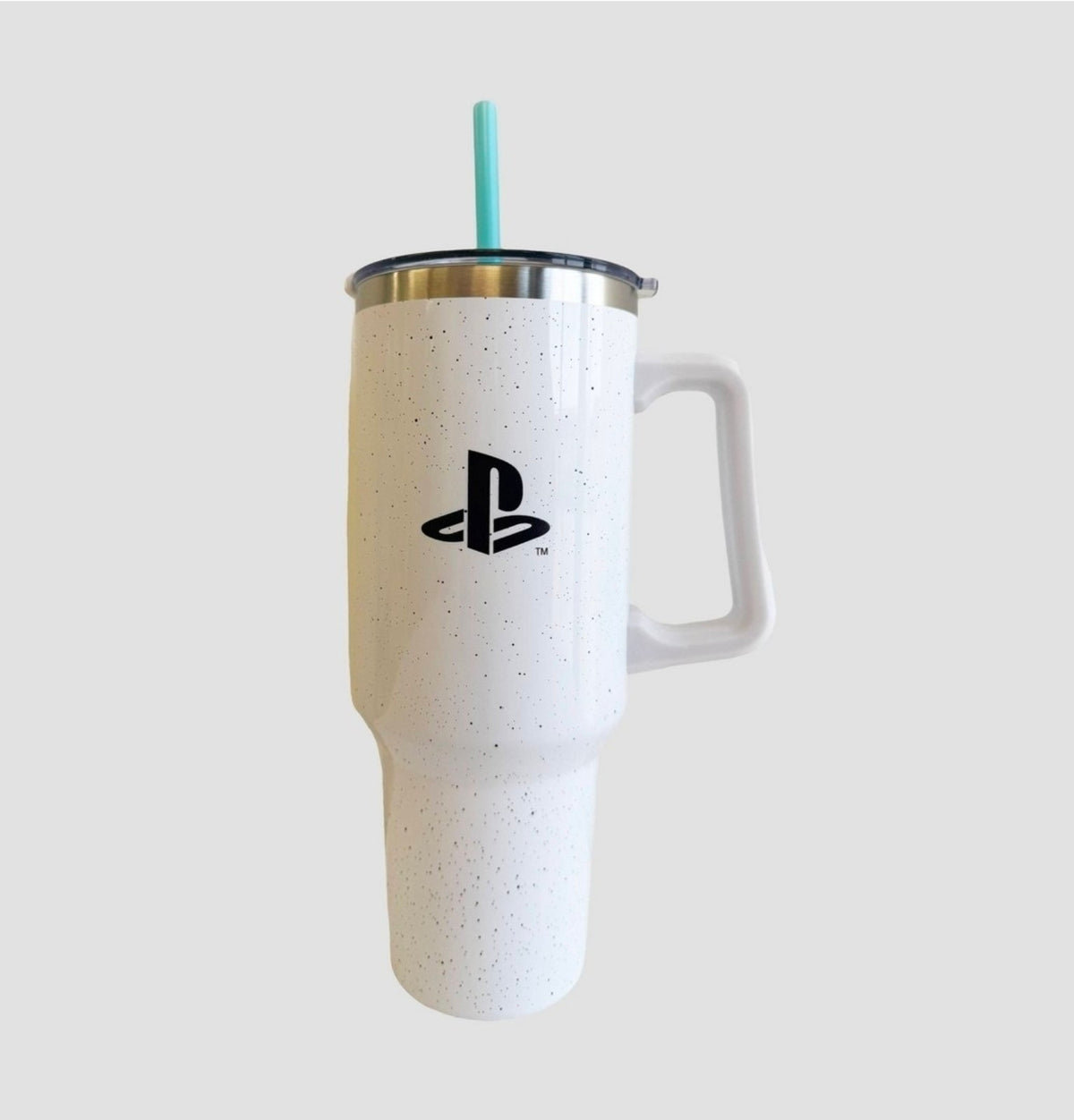 PlayStation Classic Icons 40oz Stanley-Style Tumbler — MAD Engine (NWT)