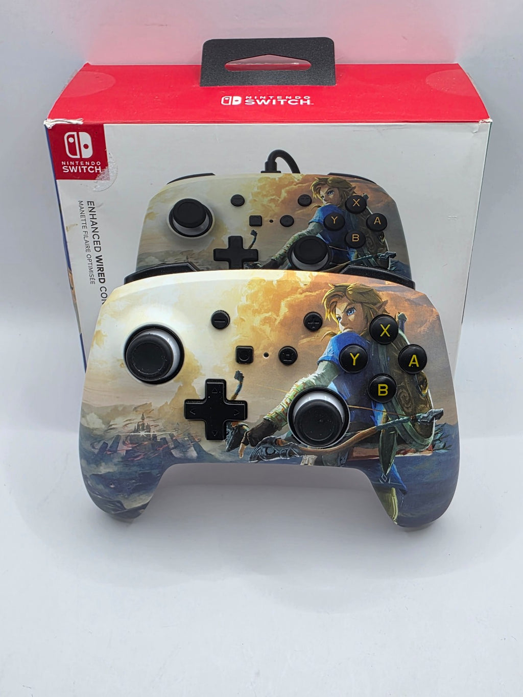 The Legend of Zelda Enhanced Wired Controller for Switch — PowerA w/ Box