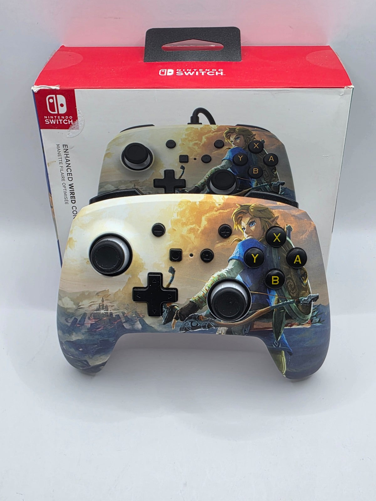 The Legend of Zelda Enhanced Wired Controller for Switch — PowerA w/ Box
