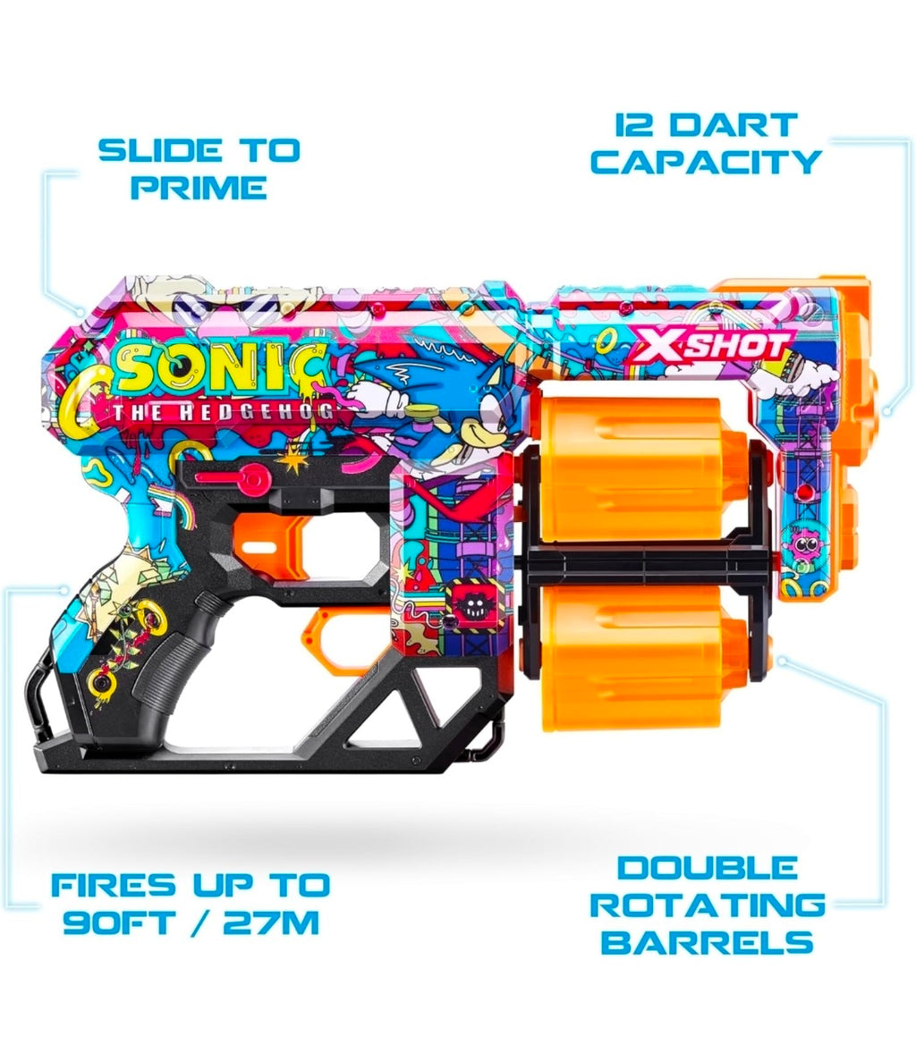 Xshot Nerf Blaster Featuring Sonic the Hedgehog