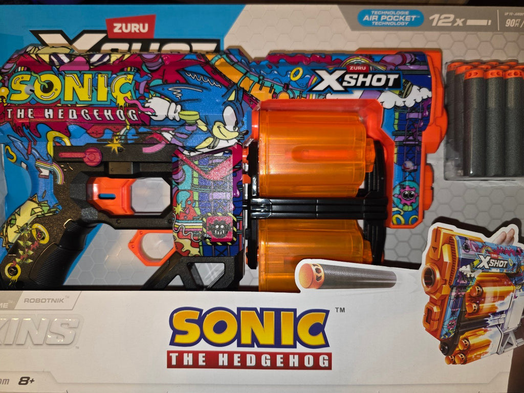 Xshot Nerf Blaster Featuring Sonic the Hedgehog