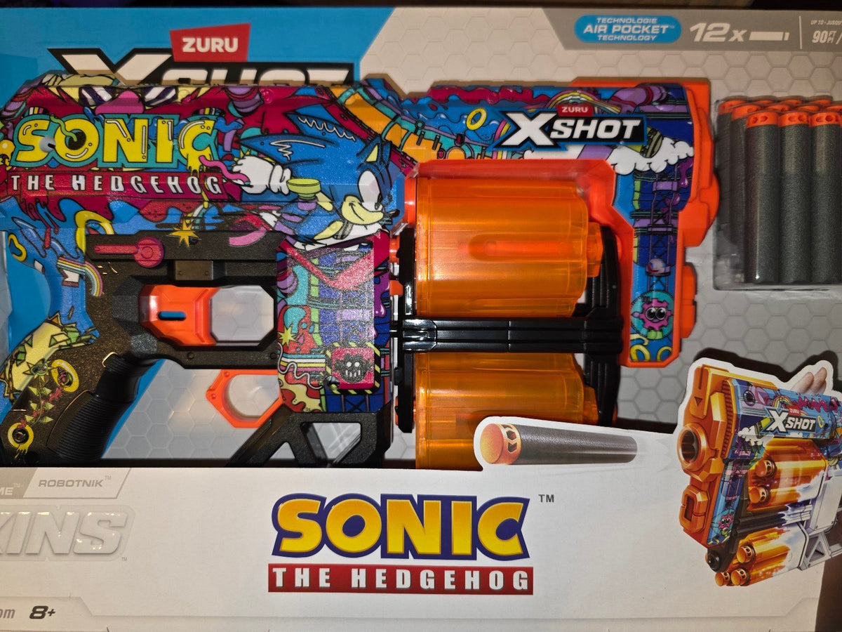 Xshot Nerf Blaster Featuring Sonic the Hedgehog