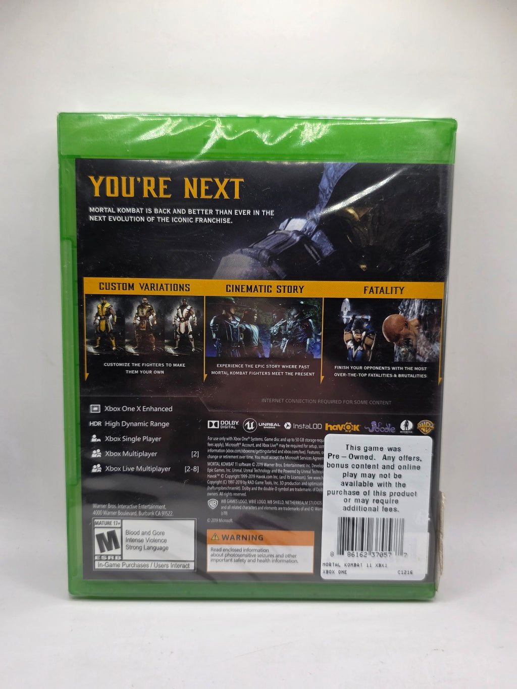 Mortal Kombat 11 for Xbox