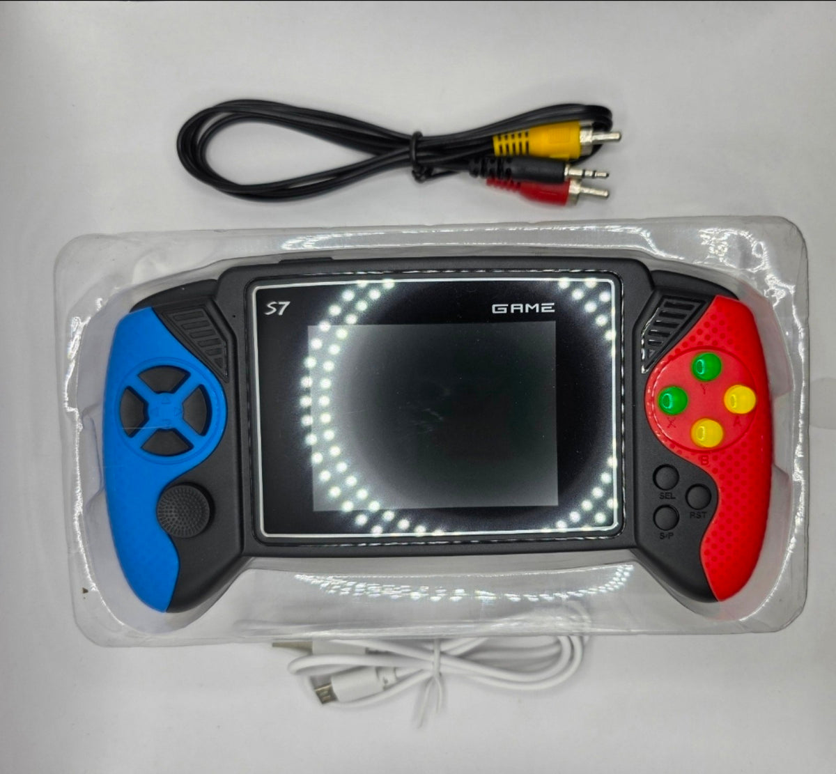 S7 Digital Game Player Handheld — 620-in-1 with TV Out (New)