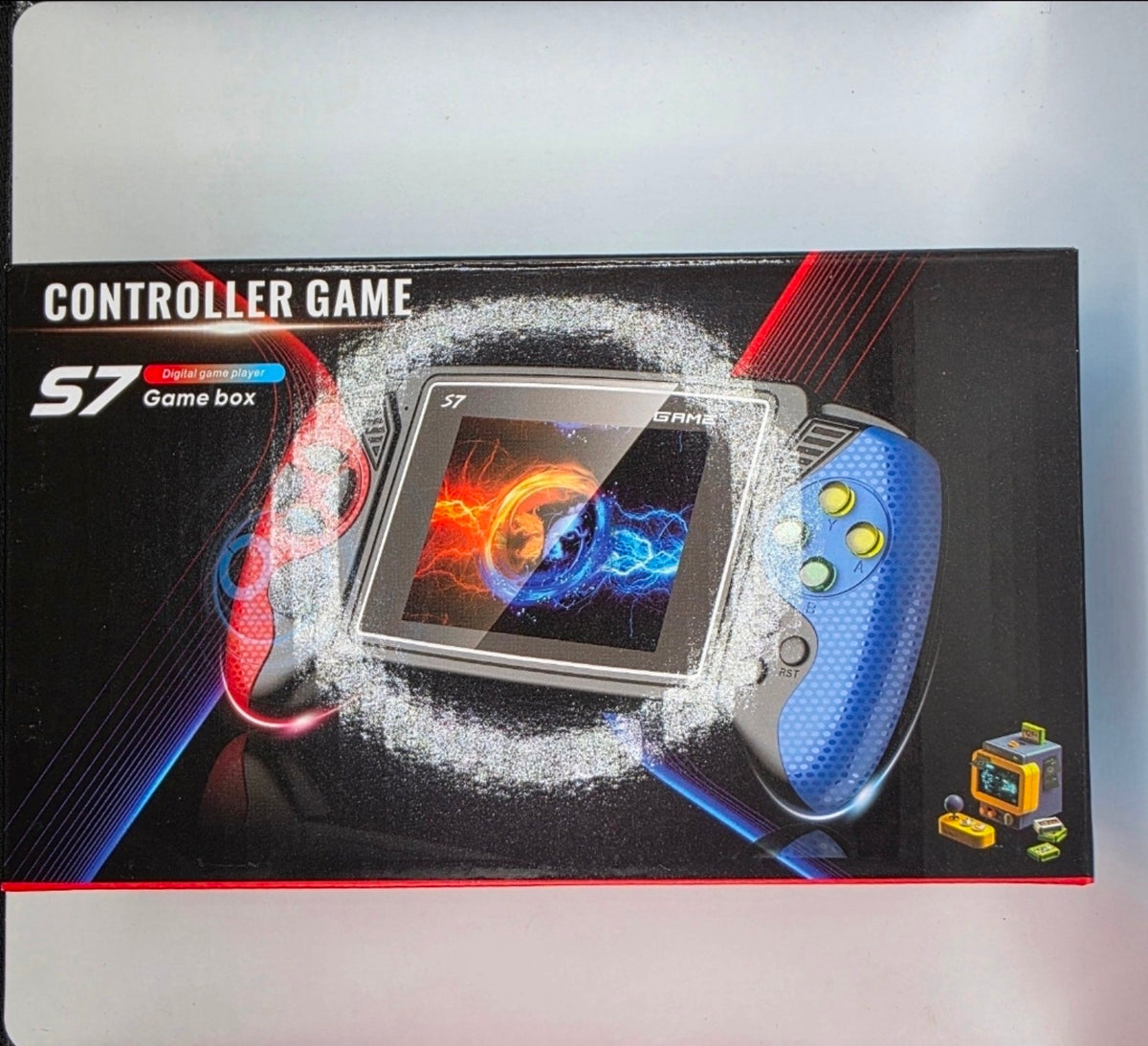 S7 Digital Game Player Handheld — 620-in-1 with TV Out (New)